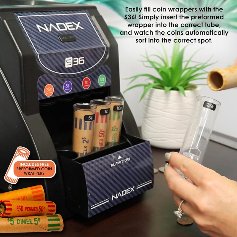 Nadex 36S Automatic Coin Sorter - Image 3